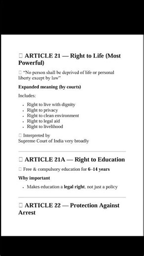 Most Important Articles of Indian Constitution Explained: Rights, Duties and Emergency Powers