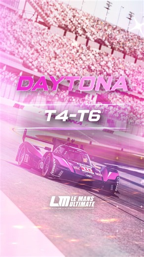 Fabio Grigoletto guides you through T4-T6 around Daytona track on LMU in the Cadillac Hypercar!