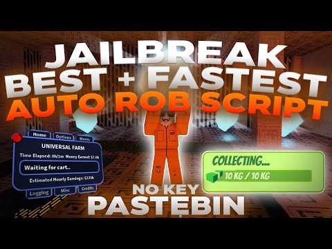 [💸200k/hr] BEST FREE Jailbreak Auto Rob Script | OP KEYLESS AUTOFARM (Pastebin 2026)