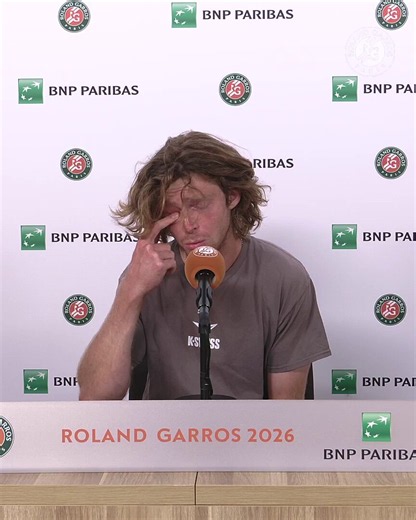 Rublev's thoughts after his second-round victory 🎙#RolandGarros