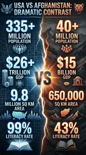 USA vs Afghanistan Military Comparison 2026 | Can Afghanistan Challenge America?