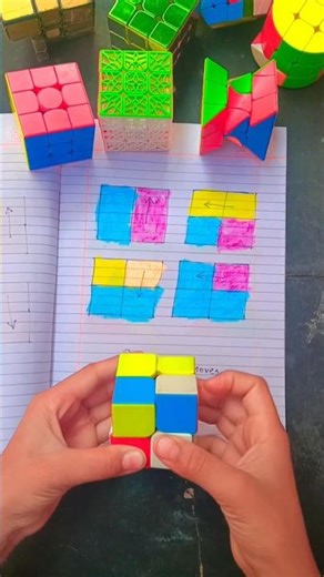 How to solve new 2 by 2 Rubik's Cube with algorithm😱😱#youtube #rubikscube #puzzle #shorts #solvecube