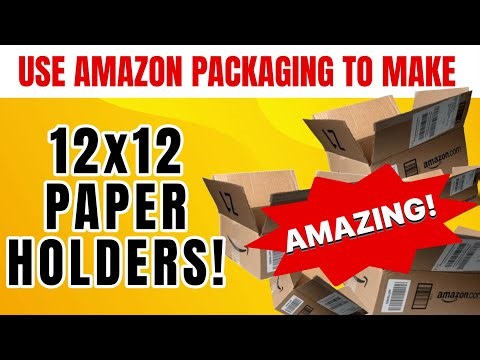 WOW…CARDBOARD BOX UPCYCLE! Sooooo EASY!!