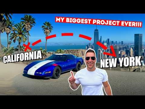 I Left Youtube for 2 Weeks... to Buy my Dream C4 Corvette and Drive it Coast to Coast!!!
