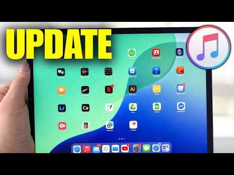How To Update iPad Using iTunes (Step By Step)