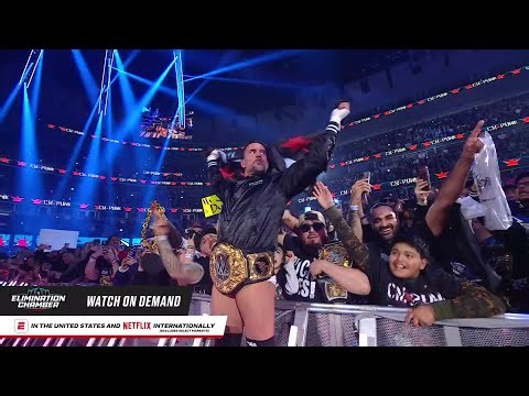CM Punk makes Michael Jordan-inspired entrance in Chicago: Elimination Chamber 2026 highlights