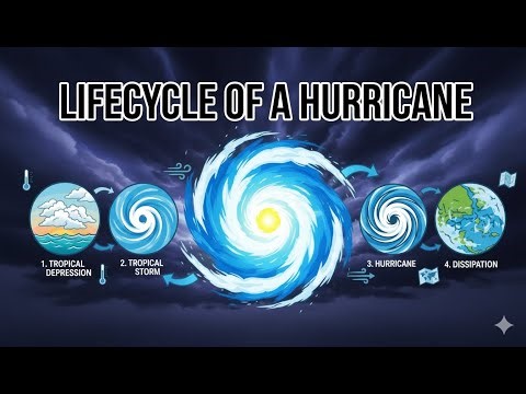 Hurricane Formation Explained | Coriolis Effect | AI Sci-Fi Video ⭐
