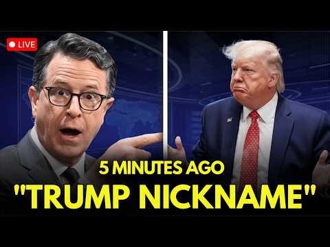 The New Trump Nickname Colbert’s Audience Can’t Stop Cheering For!