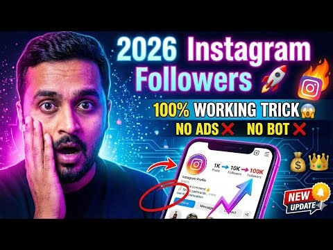 How to Increase Instagram Followers in 2026 🚀 | Real & Organic Growth