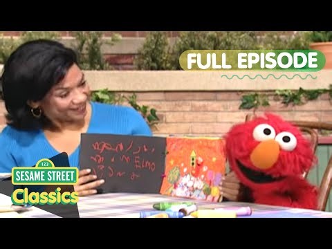 Elmo Illustrates a Book About a Spaceship | Sesame Street Classics Full Episode
