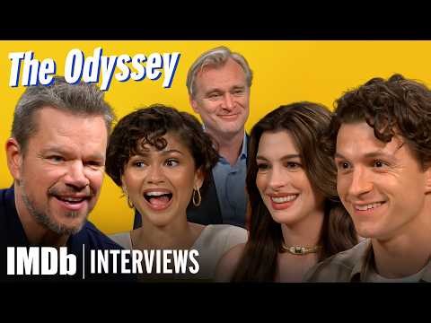 Christopher Nolan and THE ODYSSEY Cast Break Down Their 'Crazy' Shot Sequences
