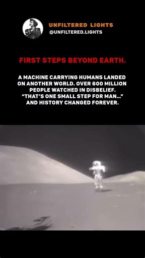 1969: Humanity Lands on Moon #UnfilteredLights