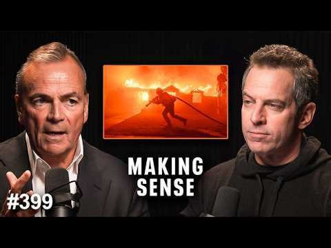 Sam Harris on the LA Fires, Government Incompetency, and Wealth Inequality with Rick Caruso...