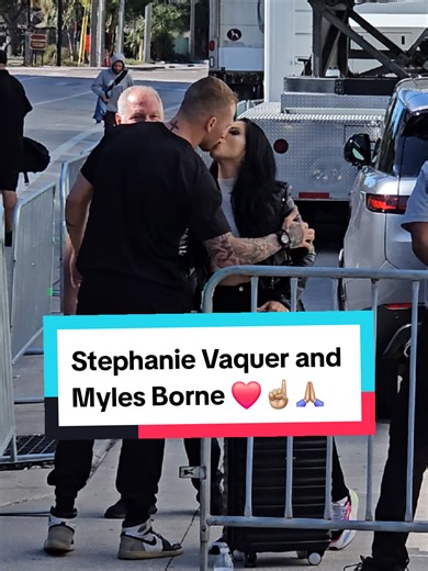 WWE Champion Stephanie Vaquer is dropped off at WWE RAW by WWE Superstar Myles Borne #stephanievaquer #WWE #wwesmackdown #chilena #fyp