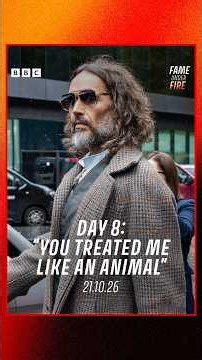“You treated me like an animal.” What the jury heard on day eight. #RussellBrand #FameUnderFire