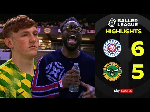 Angry Ginge scores in 11-goal thriller 🔥 | Deportrio vs Yanited | Baller League highlights