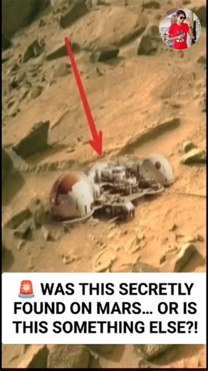 A strange structure appears to be sitting on the Martian surface. Two dome-shaped objects. Metallic details. Symmetrical design. At first glance, it looks like a hidden base buried in the sand. But here’s what makes this interesting: NASA has never confirmed any artificial structures on Mars. No verified evidence of alien bases exists. So what are we really looking at? A crashed probe? A digitally altered image? A misidentified rover part? Or just another internet illusion? The Martian landscape