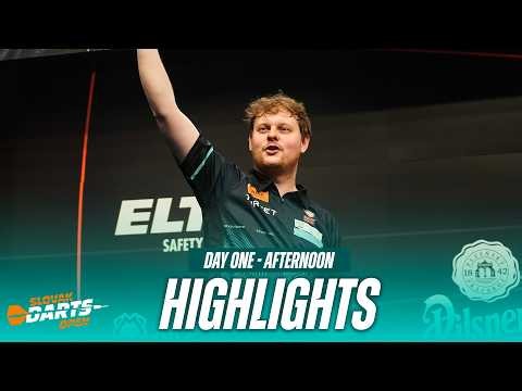 HELLO BRATISLAVA 👋🇸🇰 | 2026 Slovak Darts Open | Day One Afternoon Highlights