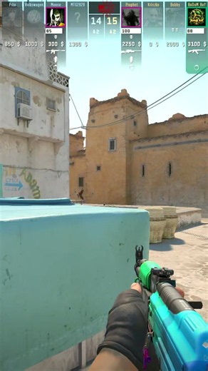 AWP, MP7 & AK — Dust II Highlights | CS2 #Shorts