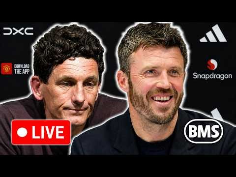 🔴 LIVE | Michael Carrick and Keith Andrews | Man Utd 2-1 Brentford