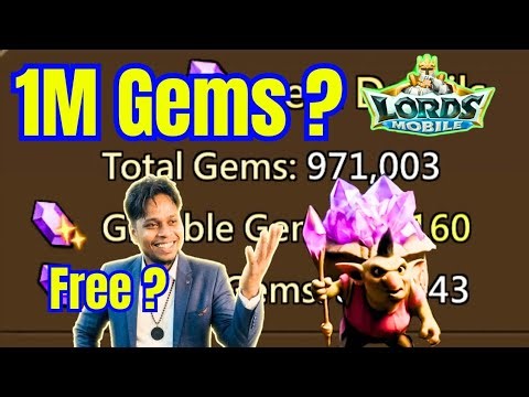 1M FREE GEMS from Creator Turf 75 😱 How I Got 880 Points with Just 2 Videos | Lords Mobile Guide