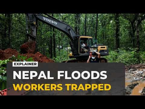 Race to reach 100+ workers trapped in Nepal's flooded tunnels: Explainer