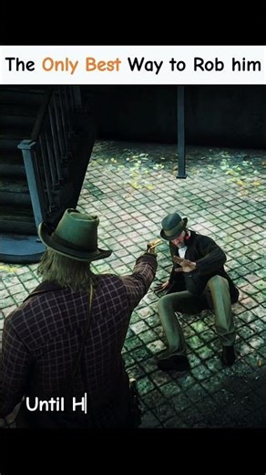 The only best way to Rob Gunsmith in RDR2 🤠 #shorts #gaming #rdr2