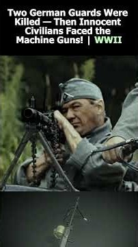 Two German Guards Were Killed — Then Innocent Civilians Faced the Machine Guns! | WWII