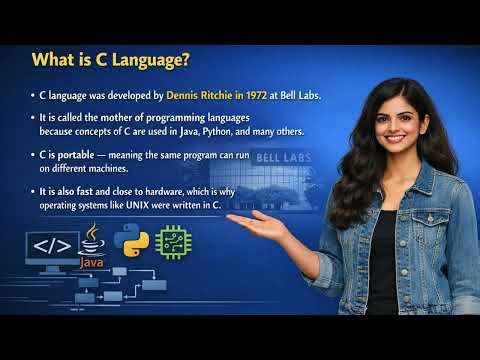 C Programming Basics – Level 1 Full Tutorial (Beginner Friendly)