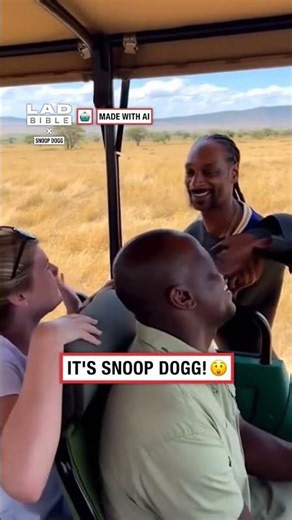 Snoop Dogg interrupted our safari tour 😲
