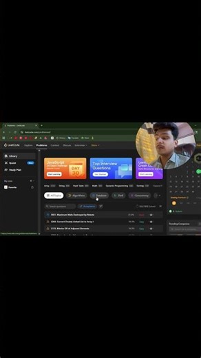 LeetCode Trick: Solve Easy Questions First (Acceptance Rate Method) 🚀 #shorts