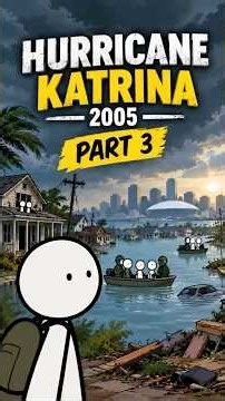 Hurricane Katrina: The Aftermath of New Orleans | Part 3 (2005)#shorts #HurricaneKatrina