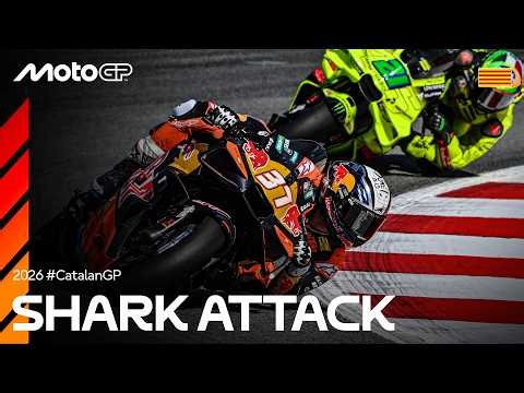 Orange history made in the last 5 minutes of #MotoGP Q2 | 2026 Catalan GP