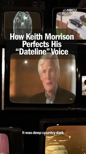 #dateline #keithmorrison #journalism #storytelling | NBCU Academy
