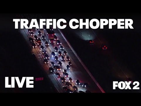 Metro Detroit morning traffic chopper