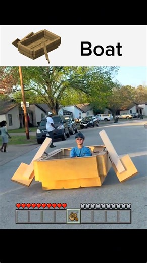 Minecraft Items in Real Life🛶