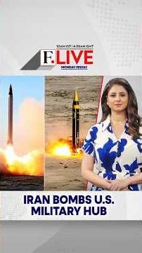Iran Bombs US Military Hub in Gulf | Firstpost Live | N18G