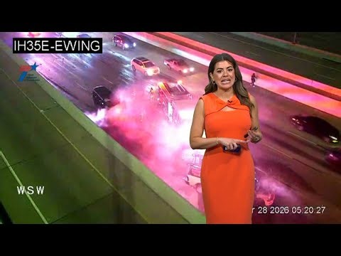 Traffic Alert: Multi-car wreck closes several northbound lanes of I-35E