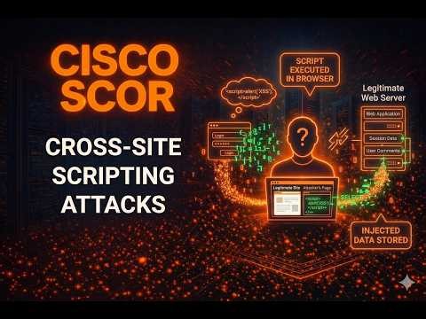 Cross-Site Scripting (XSS) Attack Explained | Cisco SCOR 350-701 Security Course