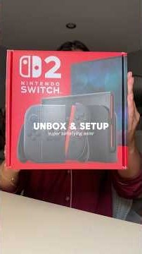 unbox and setup my Nintendo Switch 2 with me! 🎮🧚🏼‍♀️🤍