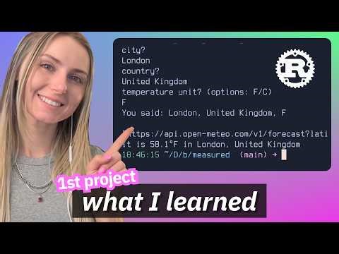 I Finished My First Rust Project... Here’s What Not To Do