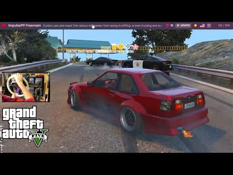GTA 5 FiveM - First Impressions On "DD WHEEL" Online Tandems POSSIBLE??