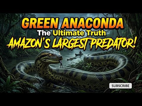 Green Anaconda The Ultimate Truth About the Amazon’s Largest Predator