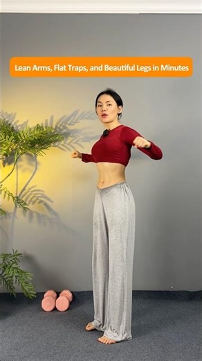 Quick Daily Home Moves to Slim Arms, Strengthen Back, Flatten Traps, and Sculpt Beautiful Legs