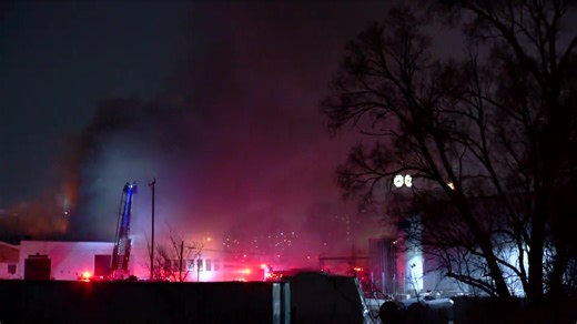 On Scene: The Milwaukee Fire Department battles blaze at U-Haul facility on Milwaukee's south side on Barclay near Lapham. Updates will be provided here: https://www.cbs58.com/news/mfd-firefighters-battle-fire-at-u-haul-facility-in-milwaukees-harbor-view-area | CBS 58
