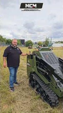 Trenching Is Easy With The MS33 MCM Skidsteer