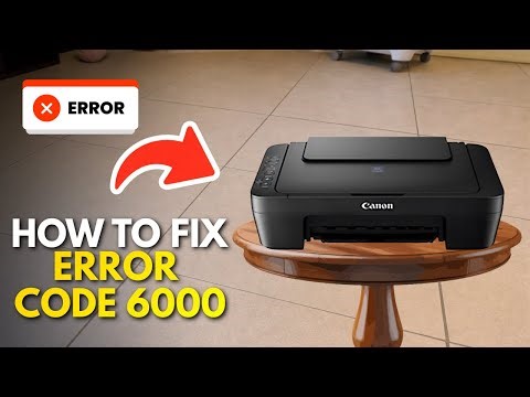 How To Fix Error Code 6000 On Canon Pixma (Any Pixma Model) (2026 Guide)