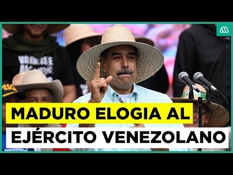 Maduro elogia a ejército venezolano contra EE.UU.