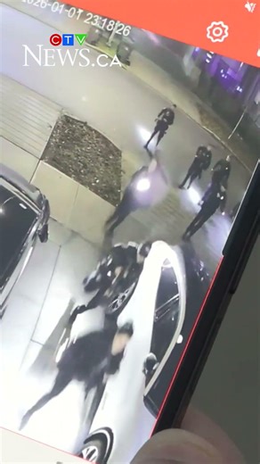Doorbell camera captures Surrey shooting chaos