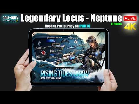 4k CODM LIVE - Legendary Locus - Neptune is Return in 2026 ❤️🤗 | Codm Horizontal Live